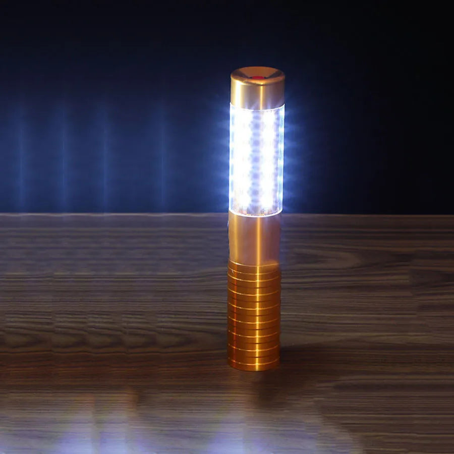 Bâton LED Rechargeable + Ailes de Papillon Lumineuses – Lampes et Sparkler pour Bouteilles de Champagne et Service de Vi