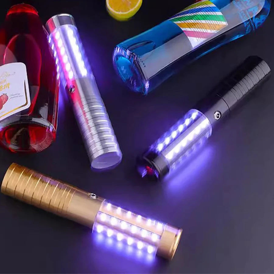 Bâton Led pour Bouteilles - Fontaine lumineuse Led - Led discothèque