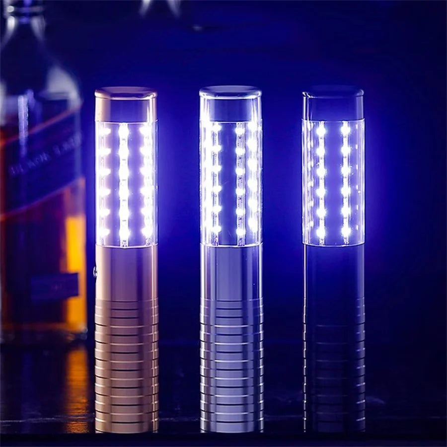 Bâton Led pour Bouteilles - Fontaine lumineuse Led - Led discothèque