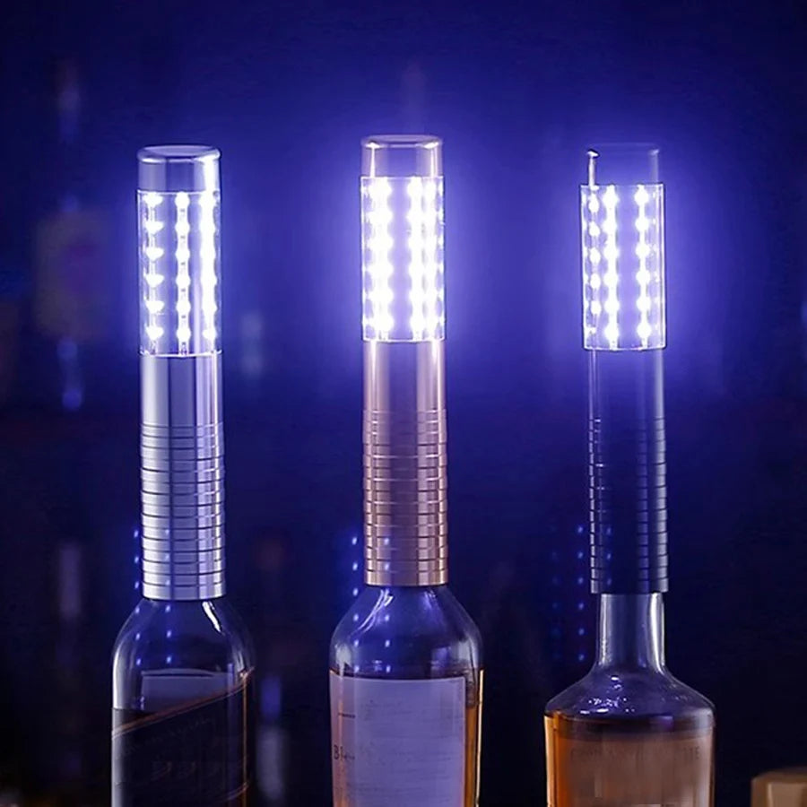 Bâton Led pour Bouteilles - Fontaine lumineuse Led - Led discothèque